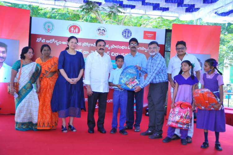 Andhra Pradesh Government and Colgate-Palmolive join hands for Oral Health Awareness with Project Dr YSR Chirunavvu
