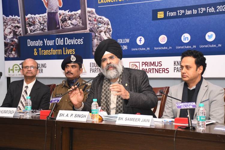 Lions Club International launches world’s largest e-waste drive