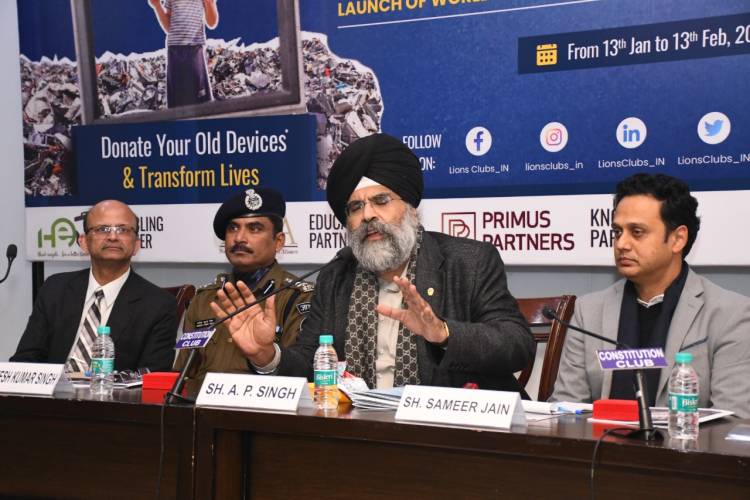 Lions Club International launches world’s largest e-waste drive