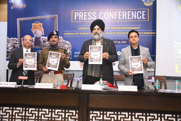 Lions Club International launches world’s largest e-waste drive