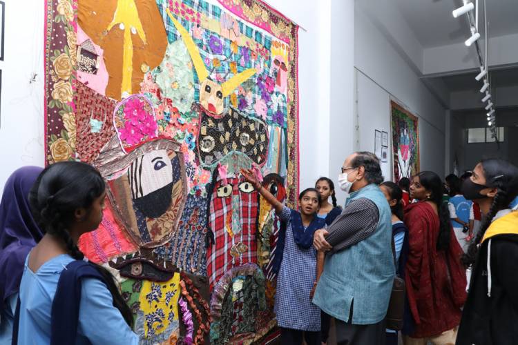 ArtSparks’ Foundation Project Empow[HER] Exhibition Reception.