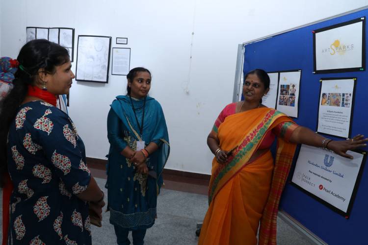 ArtSparks’ Foundation Project Empow[HER] Exhibition Reception.