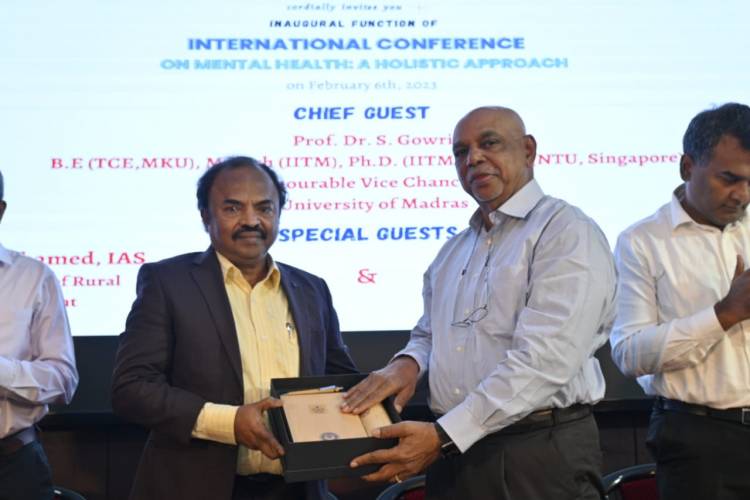 ‘மனநலம் – ஒரு முழுமையான அணுகு முறை”  சர்வதேச மாநாடு 2023 பிப்ரவரி 6 முதல் 8 வரை