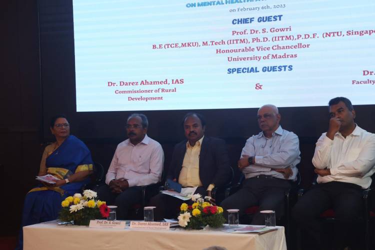 ‘மனநலம் – ஒரு முழுமையான அணுகு முறை”  சர்வதேச மாநாடு 2023 பிப்ரவரி 6 முதல் 8 வரை