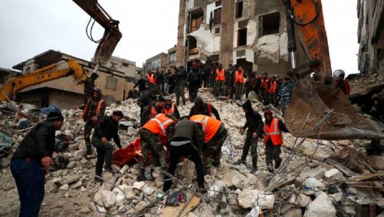 நிலநடுக்கத்தால் சிதைந்த சிரியா..துருக்கியின் துயரம்..7 நாட்கள் தேசிய துக்கம் பிரகடனப்படுத்திய அரசு