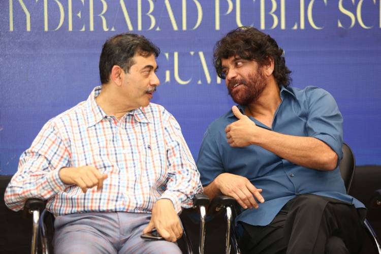 Mr. Jayesh Ranjan & Mr. Akkineni Nagarjuna unveil The HPS Centenary Logo,  Release the Year-Long Celebrations’ Calendar