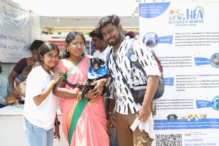 HEAVEN FOR ANIMALS CONDUCTS A MEGA VACCINATION DRIVE FOR  1100 STRAY DOGS IN CHENNAI