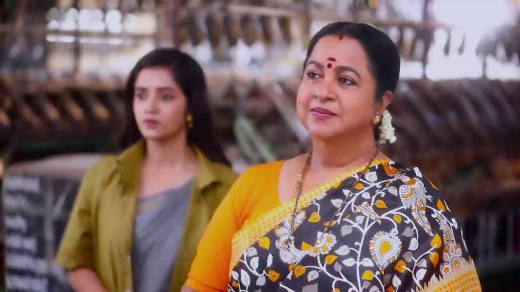 ராஜாராமிடம் பொன்னியை மாட்டிவிடும் பூஜா..!  பூஜாவை வெளியேற்றுவாரா பொன்னி..!