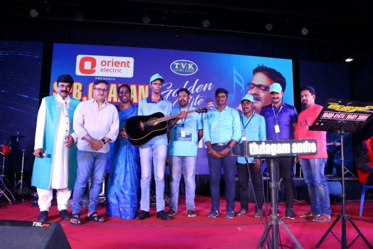 SPB CHARAN GOLDEN NITE - Presented By ORIENT ELECTRIC Orient BLDC Suthumbothu, india-ve thulli kuthikkyum.