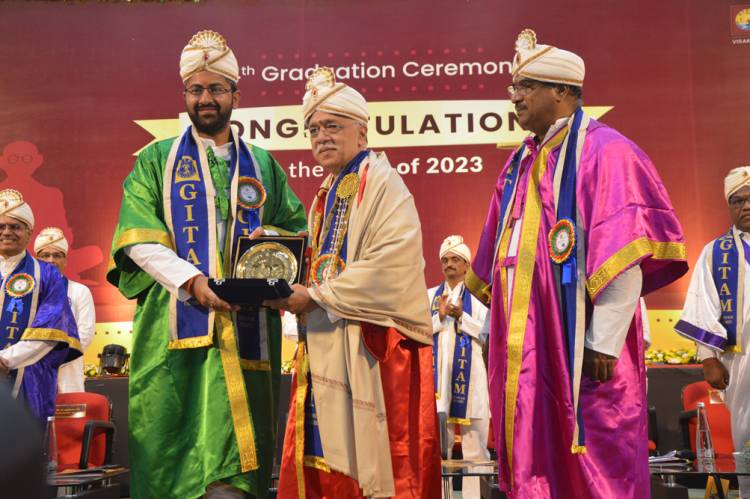 “Students should Embrace Subject Diversity for Excellence in Education”, says Pramath Raj Sinha at GITAM Hyderabad’s 14th Convocation