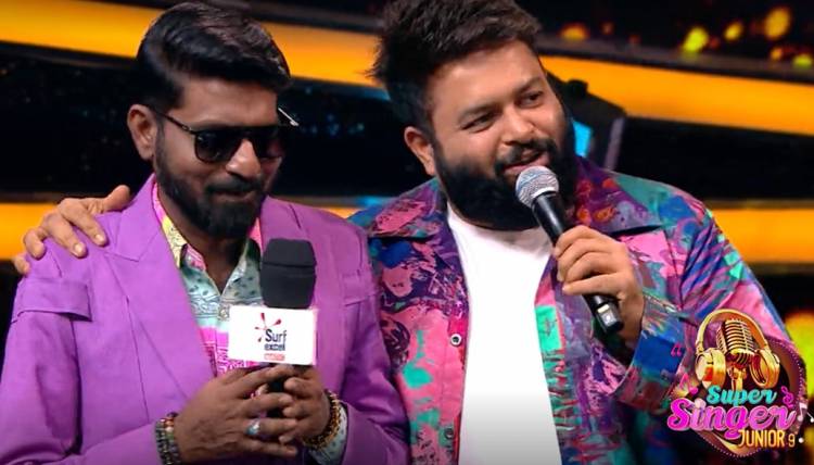 சூப்பர் சிங்கர் ஜூனியர்  நிகழ்ச்சியில் கலக்கும்,  இசையமைப்பாளர் தமன் !!