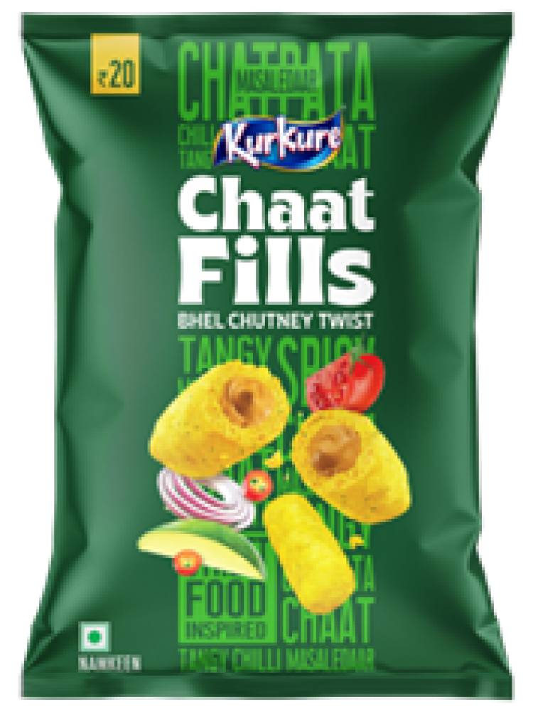 KURKURE EXPANDS ITS PORTFOLIO WITH AN INNOVATIVE FLAVOUR OFFERING, KURKURE CHAAT FILLS