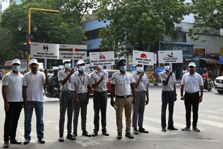 Refex Group Celebrates ‘Road Safety Week’