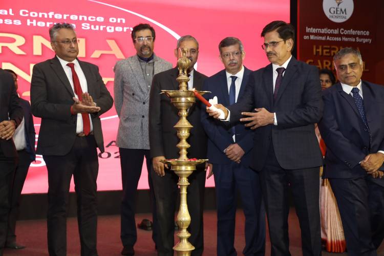 GEM Hospital Inaugurates  INTERNATIONAL HERNIA CONFERENCE 2024