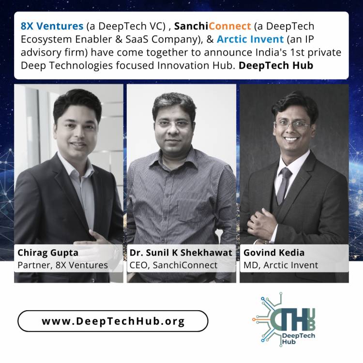 India's First Privately Held DeepTech Hub launches in NCR with target to mobilise $100Mn