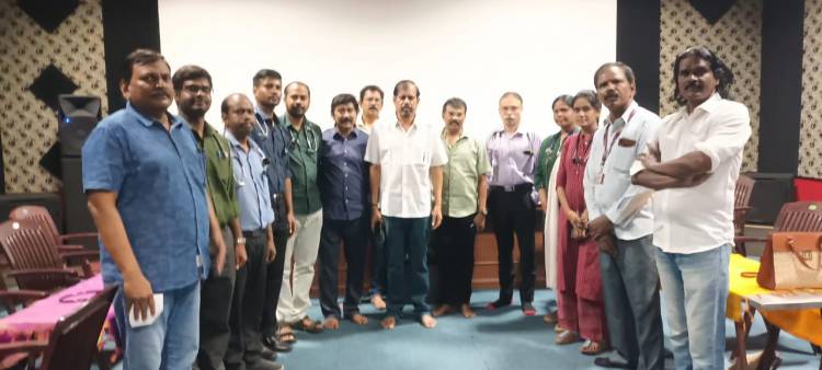 உலக இதய திளத்தை முன்னிட்டு  Cardiology soceity of india -chennai chapter  மூலம் நமிழ்நாடு திரைப்பட இயக்குநர்கள்  சங்க உறுப்பினர்களுக்கு இலவச இதய பரிசோதனை முகாம் நடத்தப்பட்டது.. 