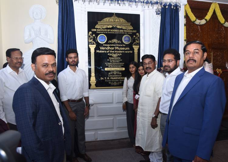 எஸ்.ஆர்.எம்-ல் நவீன உலகின் படைப்பாளிகளை முன்னிலைப்படுத்தும் வேந்தர் அருங்காட்சியகம் ஆரம்பம் *இன்டராக்டிவ் மற்றும் தகவலளிப்பு வசதிகளுடன் இந்த அருங்காட்சியகத்தை பள்ளி மற்றும் கல்லூரி மாணவர்கள் பயன்படுத்தலாம்.