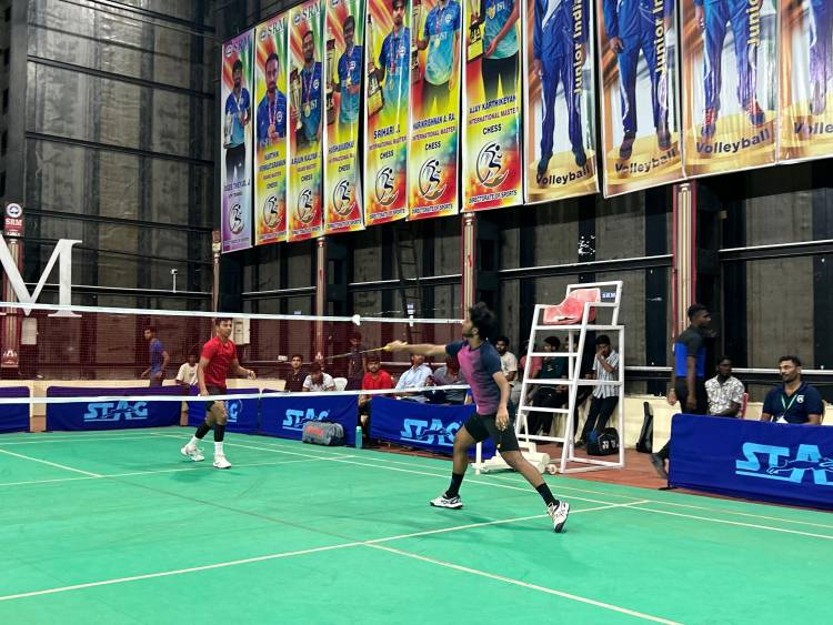 South Zone Inter University Badminton Men Tournament-DAY 1