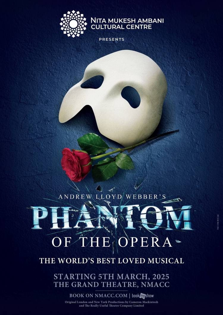 World’s best loved musical ‘The Phantom of the Opera’ makes India debut at the Nita Mukesh Ambani Cultural Centre