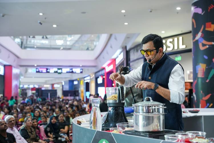 CHEF SANJEEV KAPOOR INSPIRES CULINARY ENTHUSIASTS AT PHOENIX MARKETCITY’S MASTERCLASS