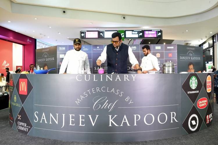 CHEF SANJEEV KAPOOR INSPIRES CULINARY ENTHUSIASTS AT PHOENIX MARKETCITY’S MASTERCLASS