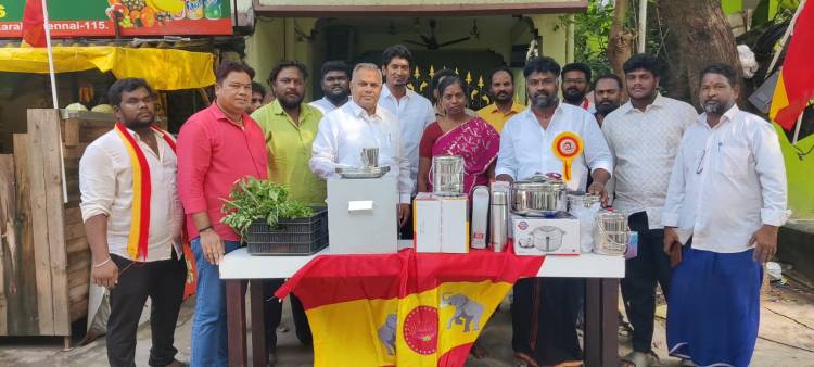 தமிழக வெற்றிக் கழகத்தின் தலைவர் தளபதி அவர்களின் அறிவுறுத்தலின்படி, சென்னை புறநகர் மாவட்ட தமிழக வெற்றிக் கழகம் சார்பாக,