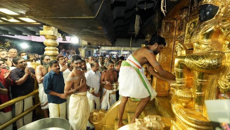சபரிமலை ஐயப்பன் கோயிலில் 29 நாட்களில் 22.67 லட்சம் பேர் தரிசனம்.. ரூ.163.89 கோடி வருவாய்!!