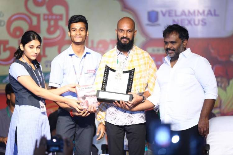 வேலம்மாள் பள்ளியில் நடைபெற்ற 12-வது வீதி விருது விழாவின் பரிசளிப்பு விழா, 2025