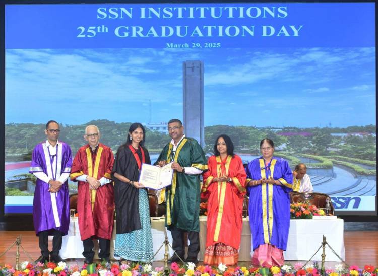 Sri Sivasubramaniya Nadar (SSN) College of Engineering celebratesits 25th Graduation Day