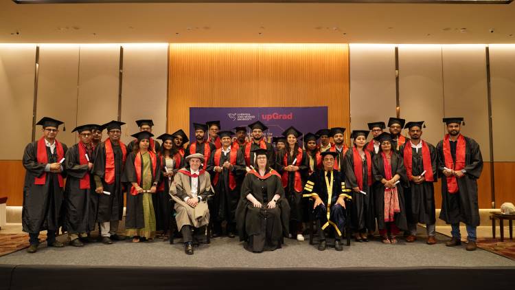 upGrad and Liverpool John Moores University Conclude Graduation Ceremony; Learners from 14 Countries Participate