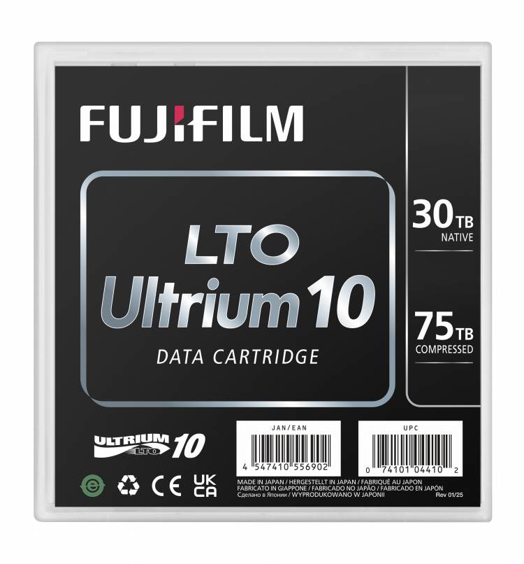 Fujifilm Launches LTO Ultrium 10 Data Cartridge in India