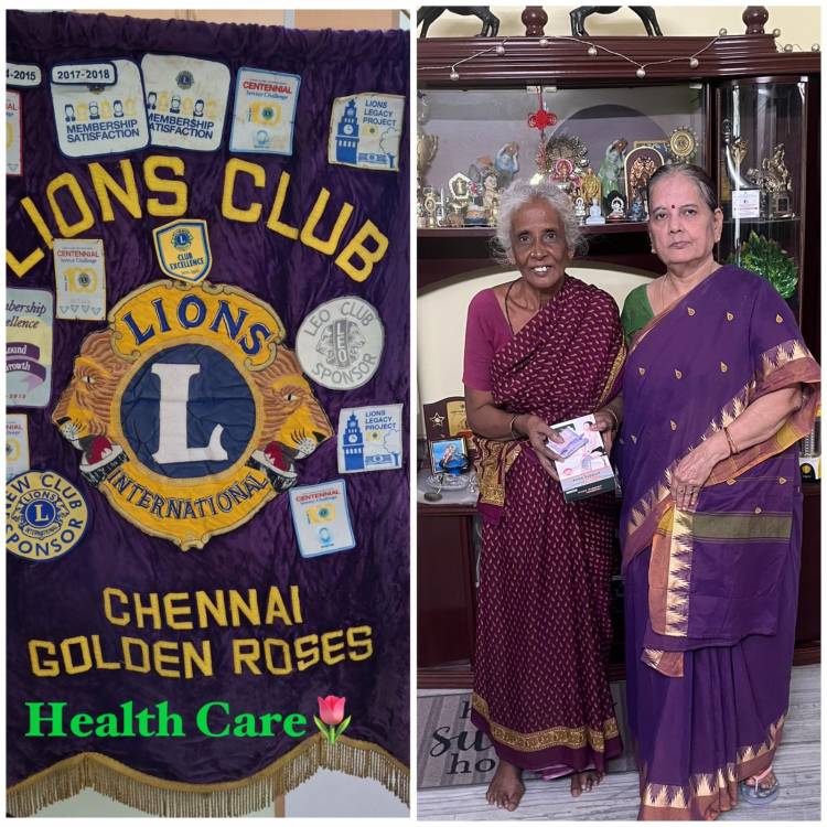  Lions club of Chennai Golden hands