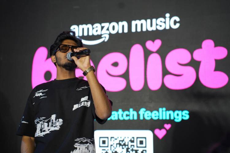 ‘Katchi Sera’ Sensation Sai Abhyankkar Drops New Track at Amazon Music India’s baelist Listening Party in Chennai!
