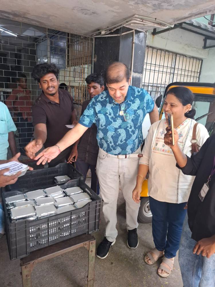 9th day hunger project at ICH Egmore, Chennai.  Chief Guest: Mjf Ln. Abi Shankari. Project sponcered by Mrs& Mr. MITESH SHAH.