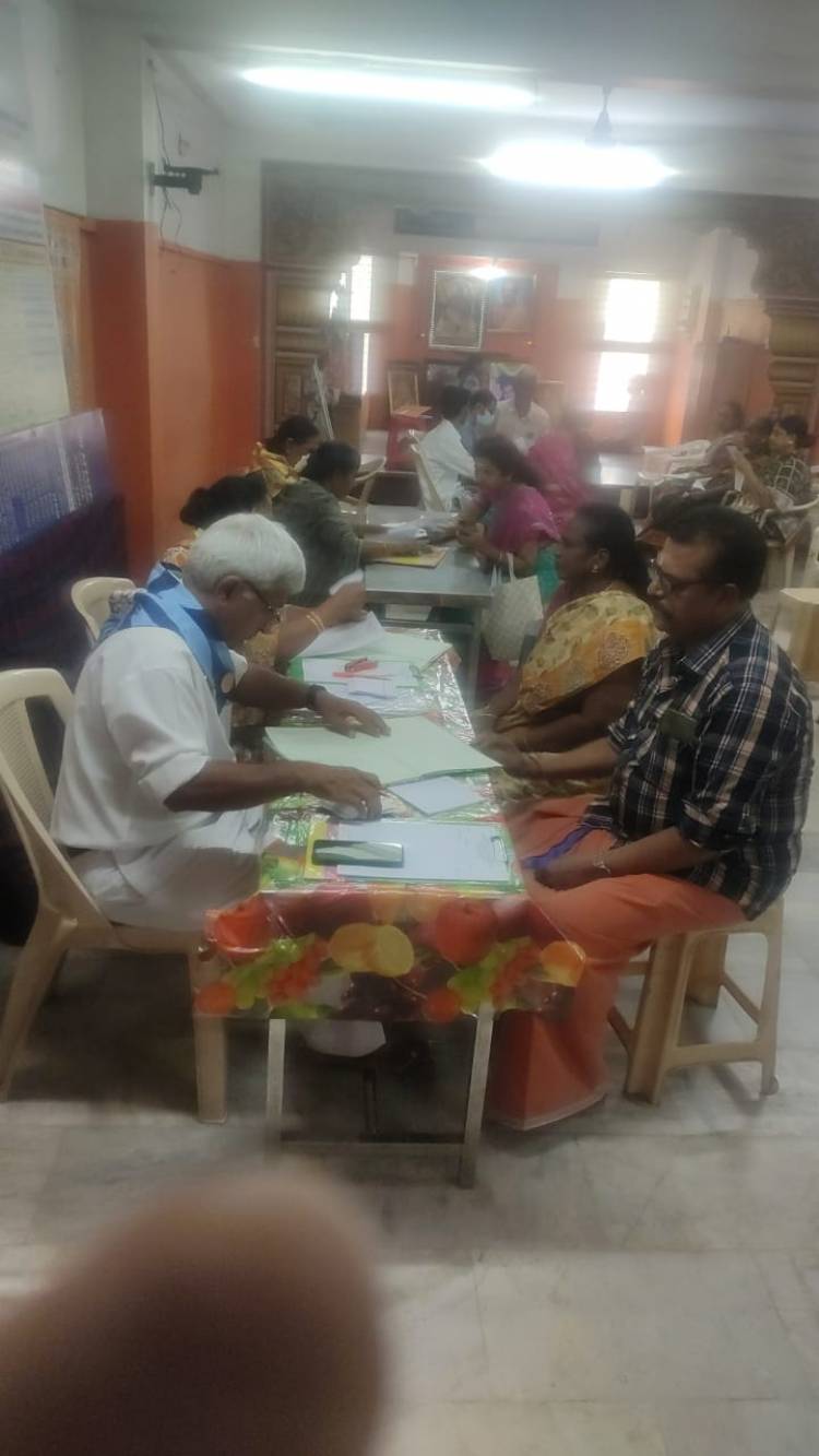 Sairam  By the Divine Grace and Blessings of our Bhagwan Sri Sathya Sai Baba Varu, today's (20/7/2025)  Saikrupa Egmore ( July 25)   8th Medical Camp went on well with Doctors,  Patients, Paramedical Staff,  Sevadals and Devotees.