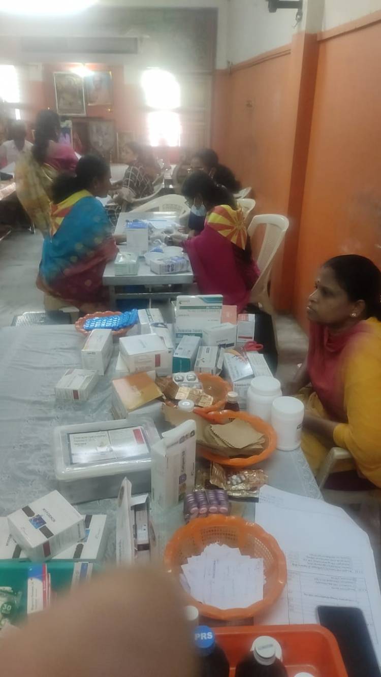 Sairam  By the Divine Grace and Blessings of our Bhagwan Sri Sathya Sai Baba Varu, today's (20/7/2025)  Saikrupa Egmore ( July 25)   8th Medical Camp went on well with Doctors,  Patients, Paramedical Staff,  Sevadals and Devotees.