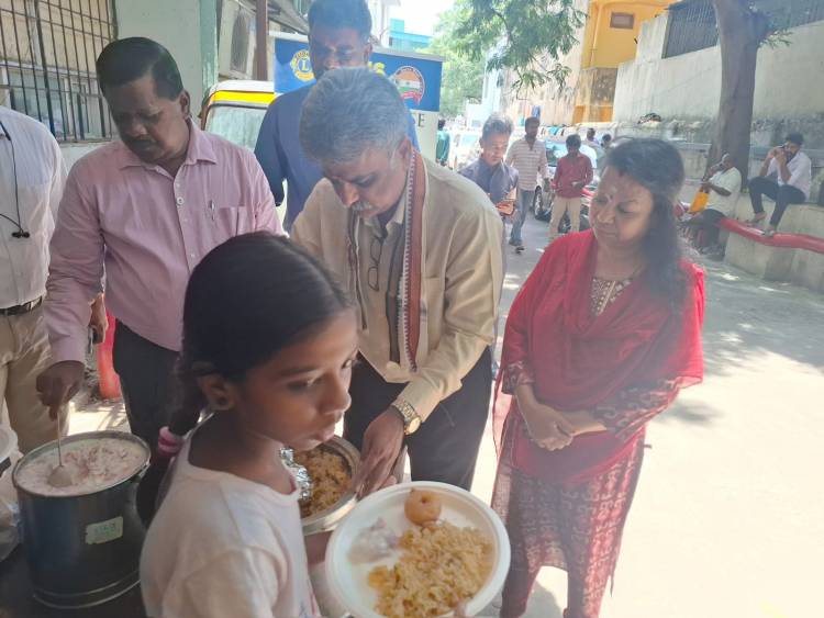 29th day HUNGER GLOBAL CAUSE PROJECT AT ICH EGMORE CHENNAI