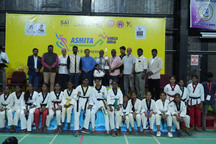 valedictory ceremony of the State-Level Women’s Intensive Self-Defense (Taekwondo) Tournament