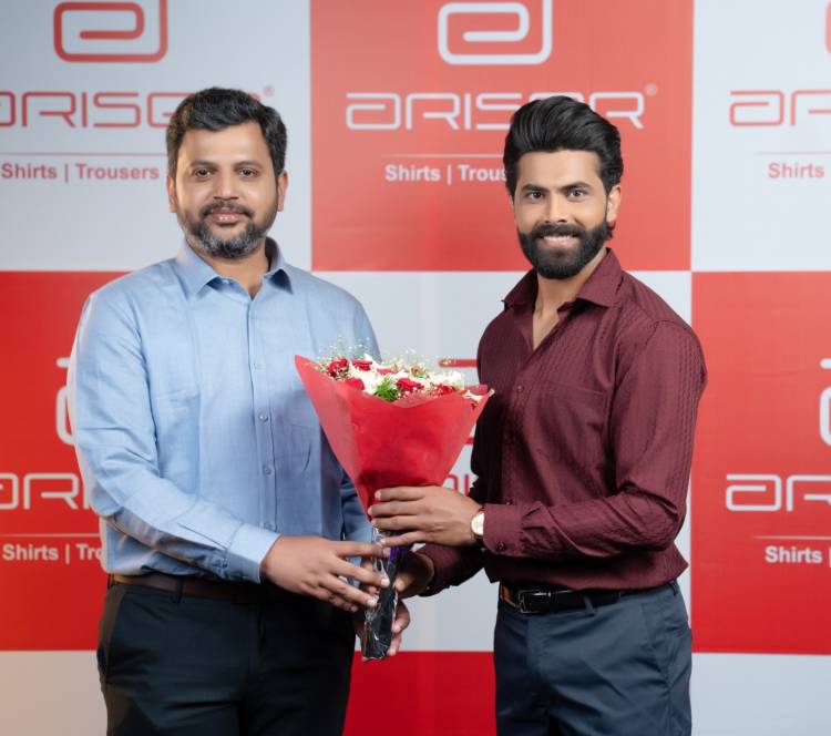Ariser Signs Cricket Star Ravindra Jadeja as Brand Ambassador