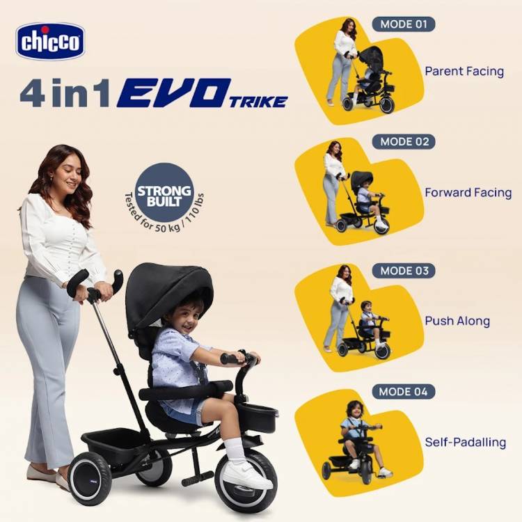 Chicco Introduces the 4-in-1 EVO Trike in India