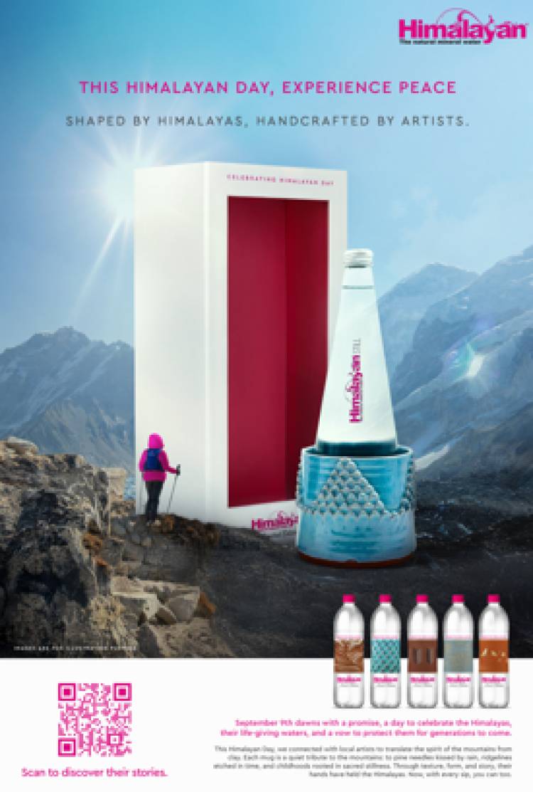 Himalayan The Natural Mineral Water launches film showcasing the spirit of the Himalayan clay artistry