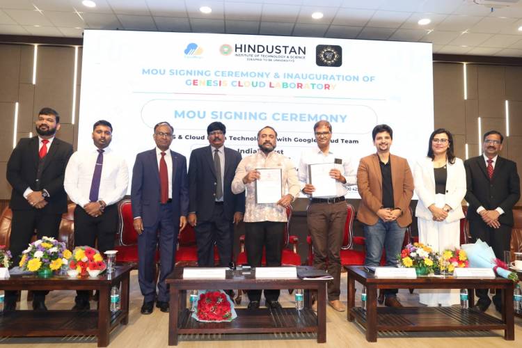 Hindustan Institute of Technology & Science Partners with Google Cloud to Launch India’s First Elite Digital Campus