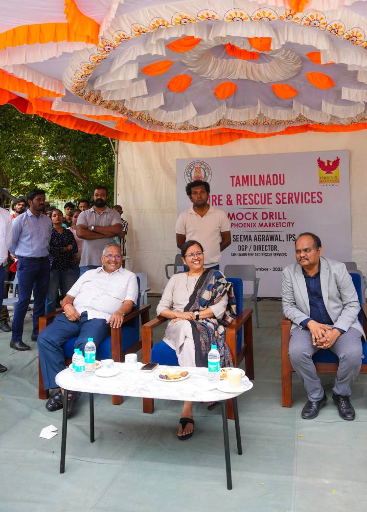PHOENIX MARKETCITY CHENNAI STRENGTHENS SAFETY WITH FIRE EVACUATION MOCK DRILL BY TN FIRE & RESCUE SERVICES