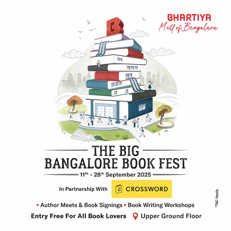 Bhartiya Mall of Bengaluru’s The Big Bangalore Book Fest Promises To Be A Literary Extravaganza!