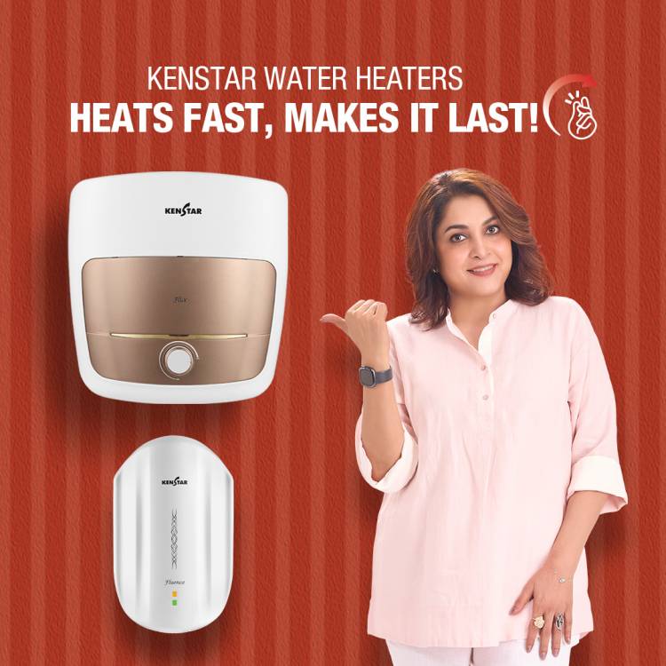 Kenstar Launches Next-Gen 5-Star Efficient Water Heaters