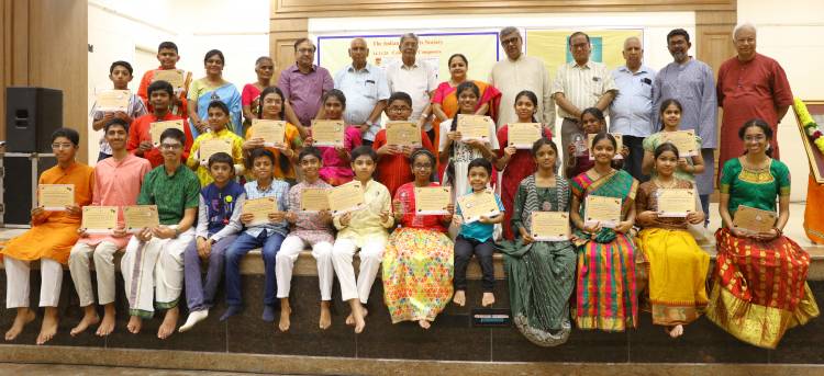 Young talent honoured Indian Fine Arts Society’s 93rd annual Music Competition Legacy of Carnatic Music is in safe hands, speakers laud youth