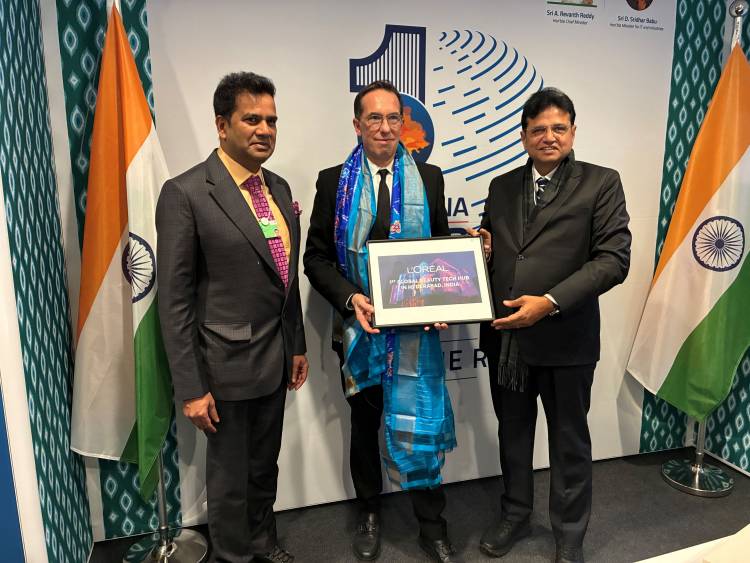 L’Oréal Announces its First Global Tech Hub in Hyderabad, India, at the World Economic Forum 2026, fueling its AI-powered Beauty Tech Ambition