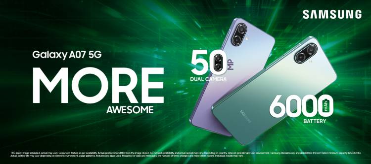 Samsung Unveils the Galaxy A07 5G: A Photography and Battery Powerhouse