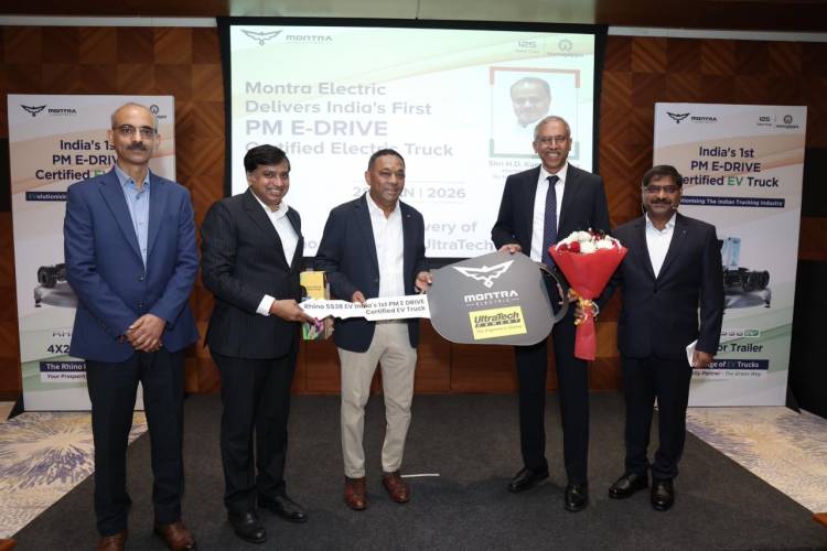Montra Electric Delivers India’s 1st ‘PM E-DRIVE’ Certified Electric Truck