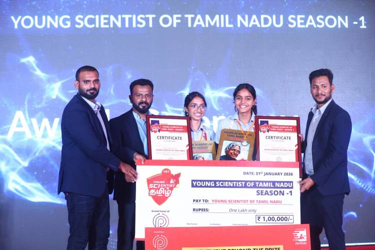 Historic First: 35+ Student Patents Filed at Young Scientist of Tamil Nadu 2025, Organized by Propeller Technologies